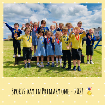 Sports Day in Primary One - 2021 🏅