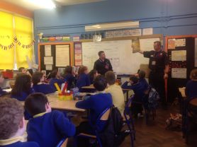 Fire Safety Visit to P5