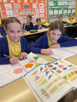 P6 busy with 2D shape! 