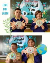 Year 4 have got the whole world in their hands!