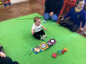 Baby teacher Arlo’s new tricks!