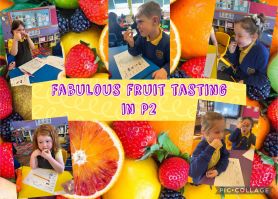 Fabulous Fruit Tasting in P2 🍎🍓