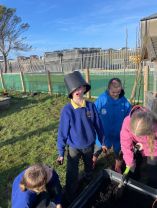 Planting in Our Eco-Garden