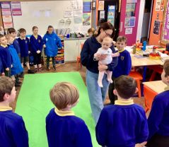 Safety first with Baby Freya!