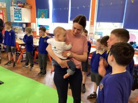 Final visit from Tiny teacher Freya.