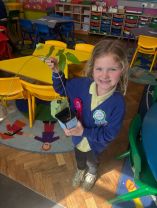 Primary 2 Are Growing in the Garden! 