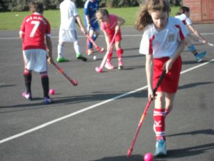 Ulster Hockey Union coaching at Portrush PS