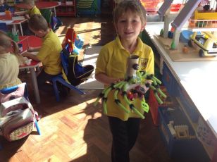 Robot minibeast comes to P1!!
