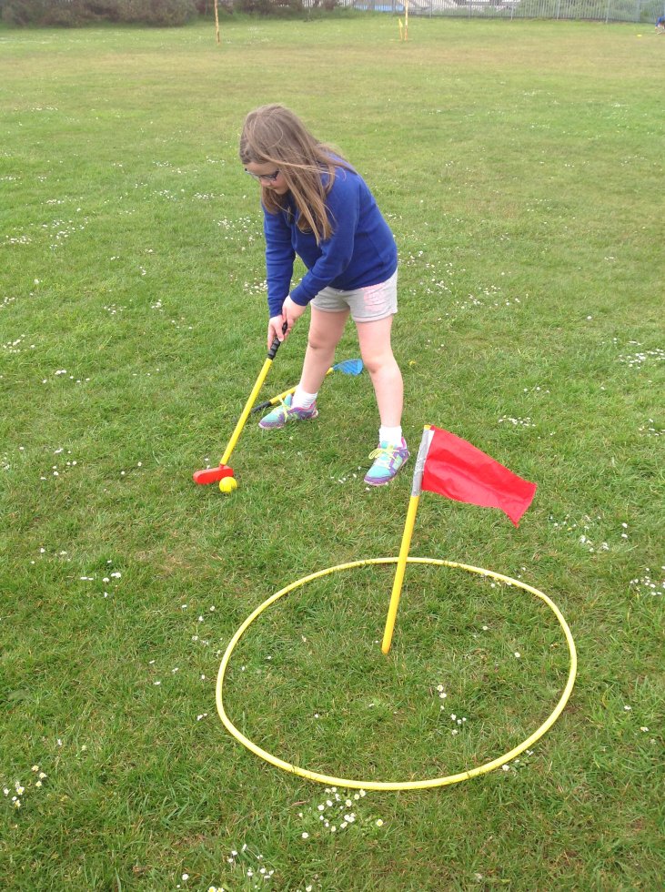 Summer-term Golf Coaching is Swinging!